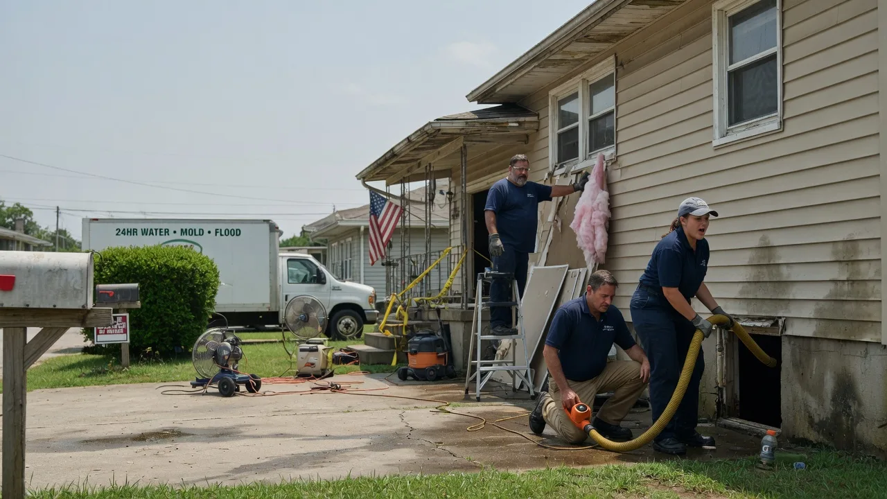 Water Damage Repair in Kyle, TX near me